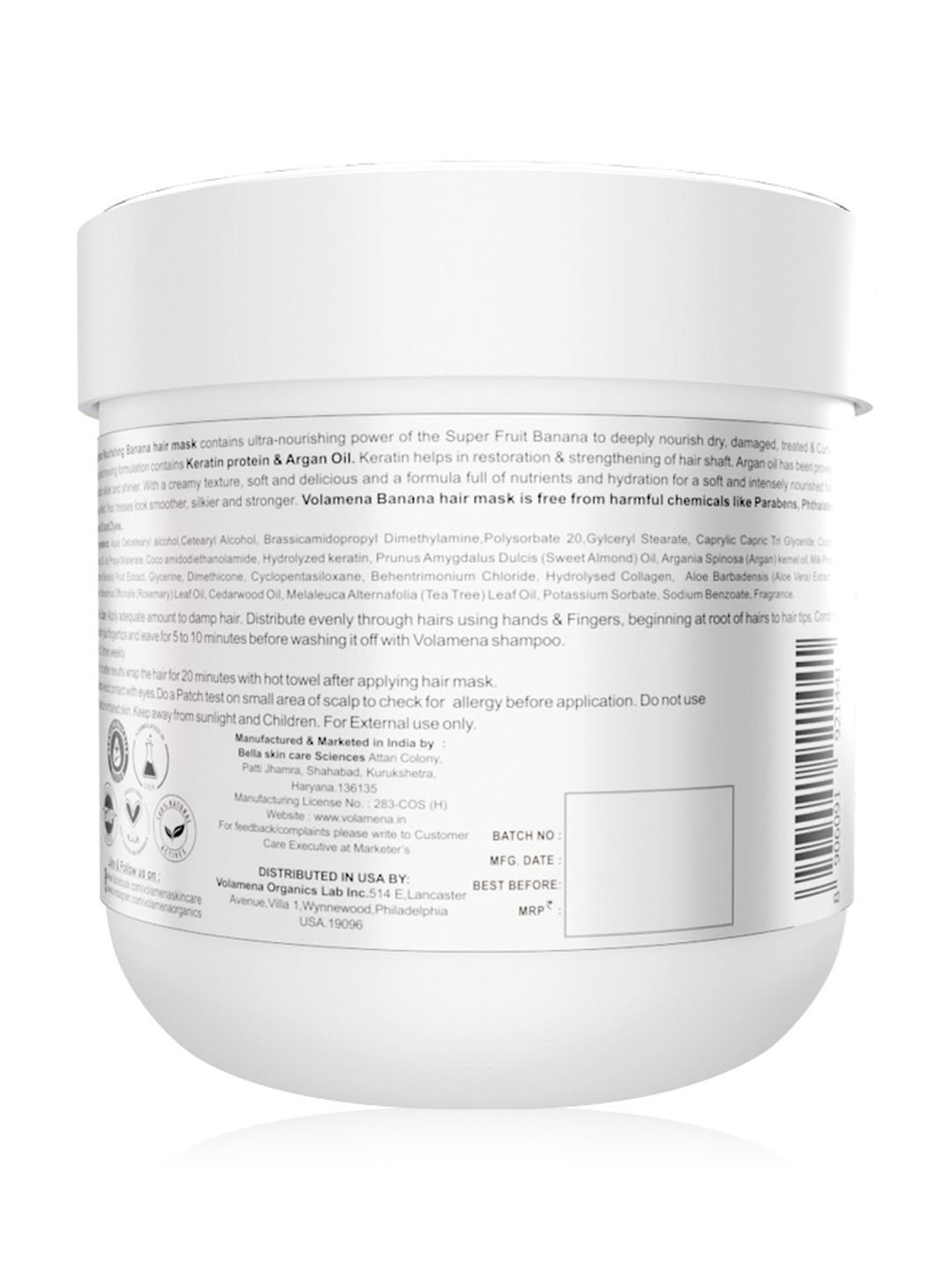 Richfeel Brahmi Intensive Repair Hair Pack - Pack of 4