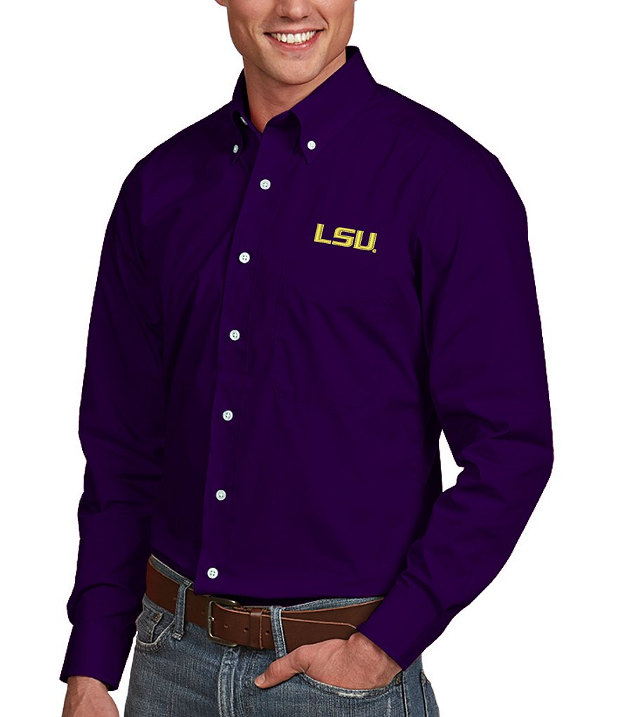 Antigua NCAA Dynasty Long-Sleeve Woven Shirt