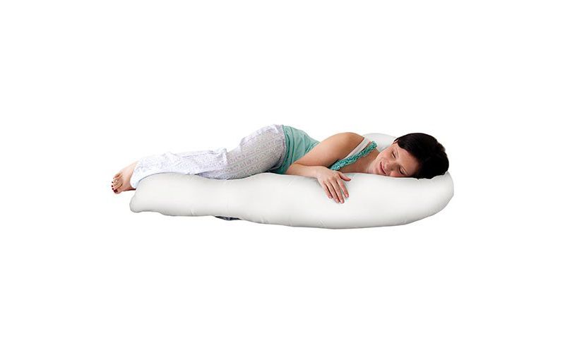Jolly Jumper Mama Sleep Eze Body Pillow, Maternity Pillow for Pregnant Women, Comfortable U-Shape Pillow