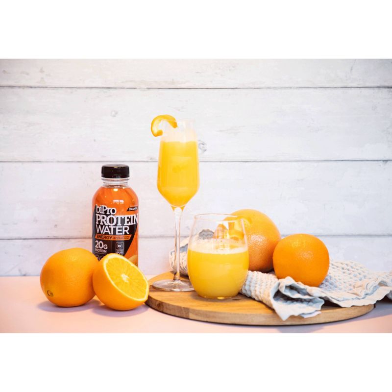BiPro Protein Water - Orange + Caffeine - 4ct/16.9 fl oz