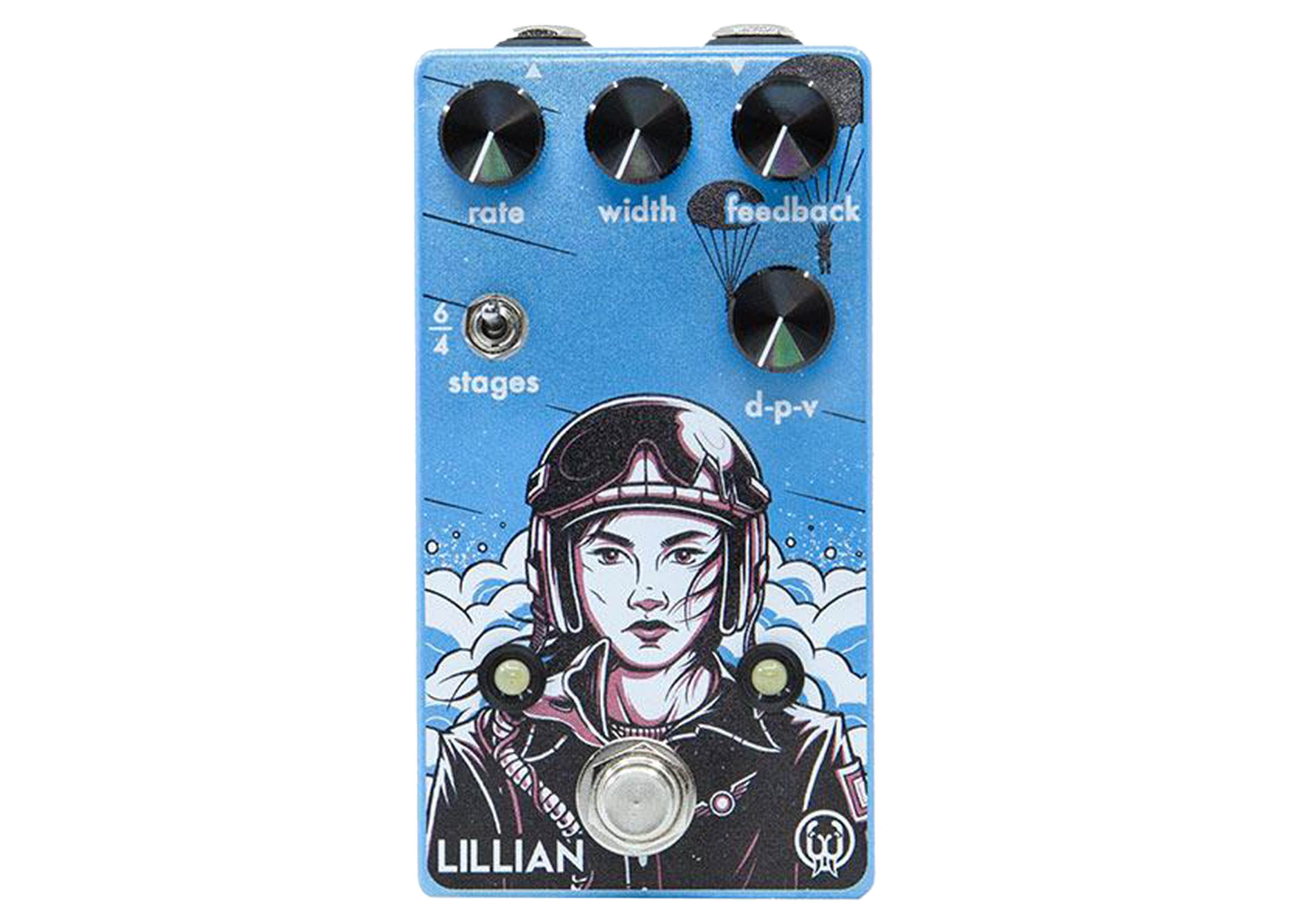 walrus audio lillian multistage analog phaser guitar effects pedal