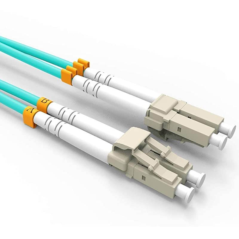LC to LC Fiber Patch Cable 7 Mether  10G Gigabit Fiber Optic Cables Multimode OM3 Duplex 50125 OFNP