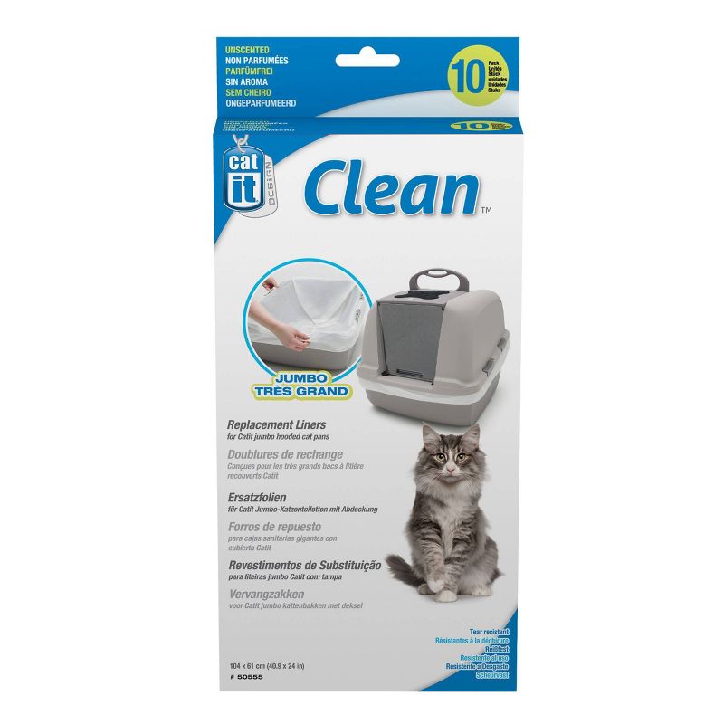 Catit Litter Box Liner for Cats - 10pk