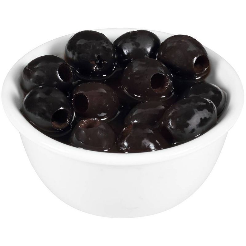 Early California Large Pitted Ripe Black Olives - 6oz