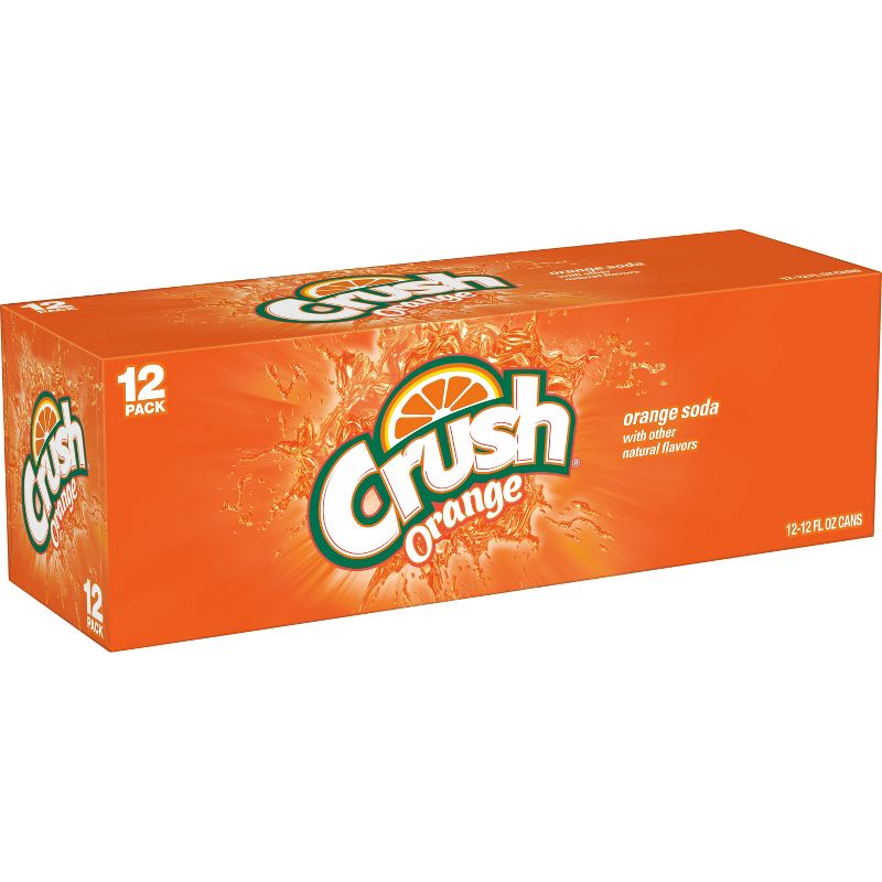 Crush Orange Soda - 12pk/12 fl oz Cans