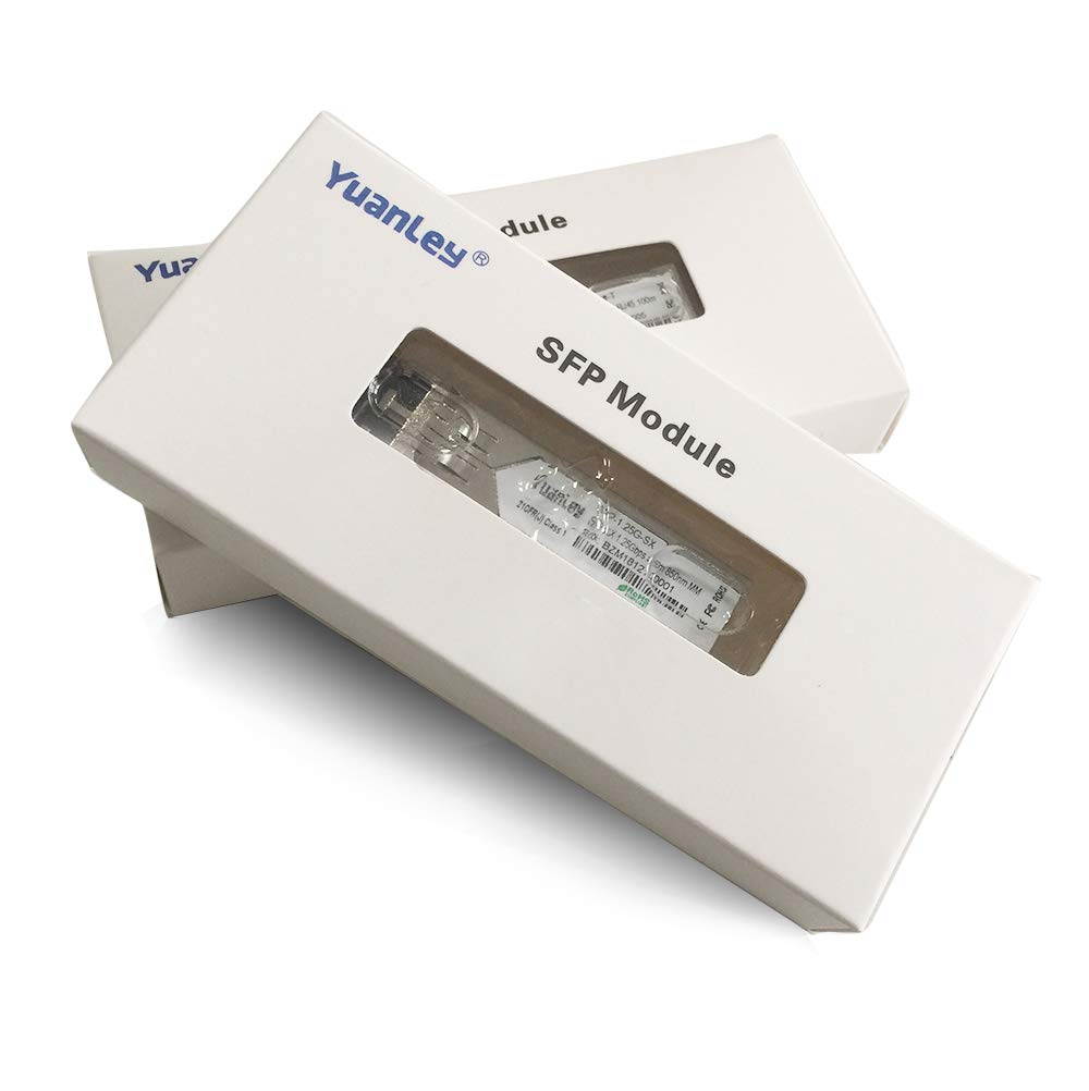 SFP Module, YuanLey 10G LR Single Mode LC Interface, 10km 1310nm, Compatible for Cisco, Netgear, Ubiquiti, TP-Link, D-Link, Linksys, Mikrotik and Other Open Switches