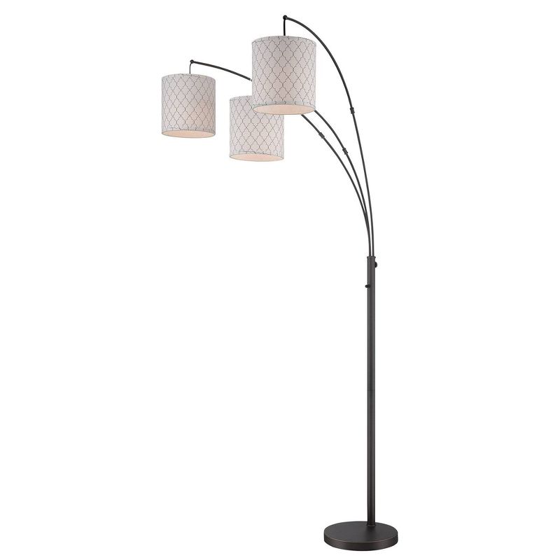 Lite Source Vasanti 3-LT Floor Lamp - Dark Bronze