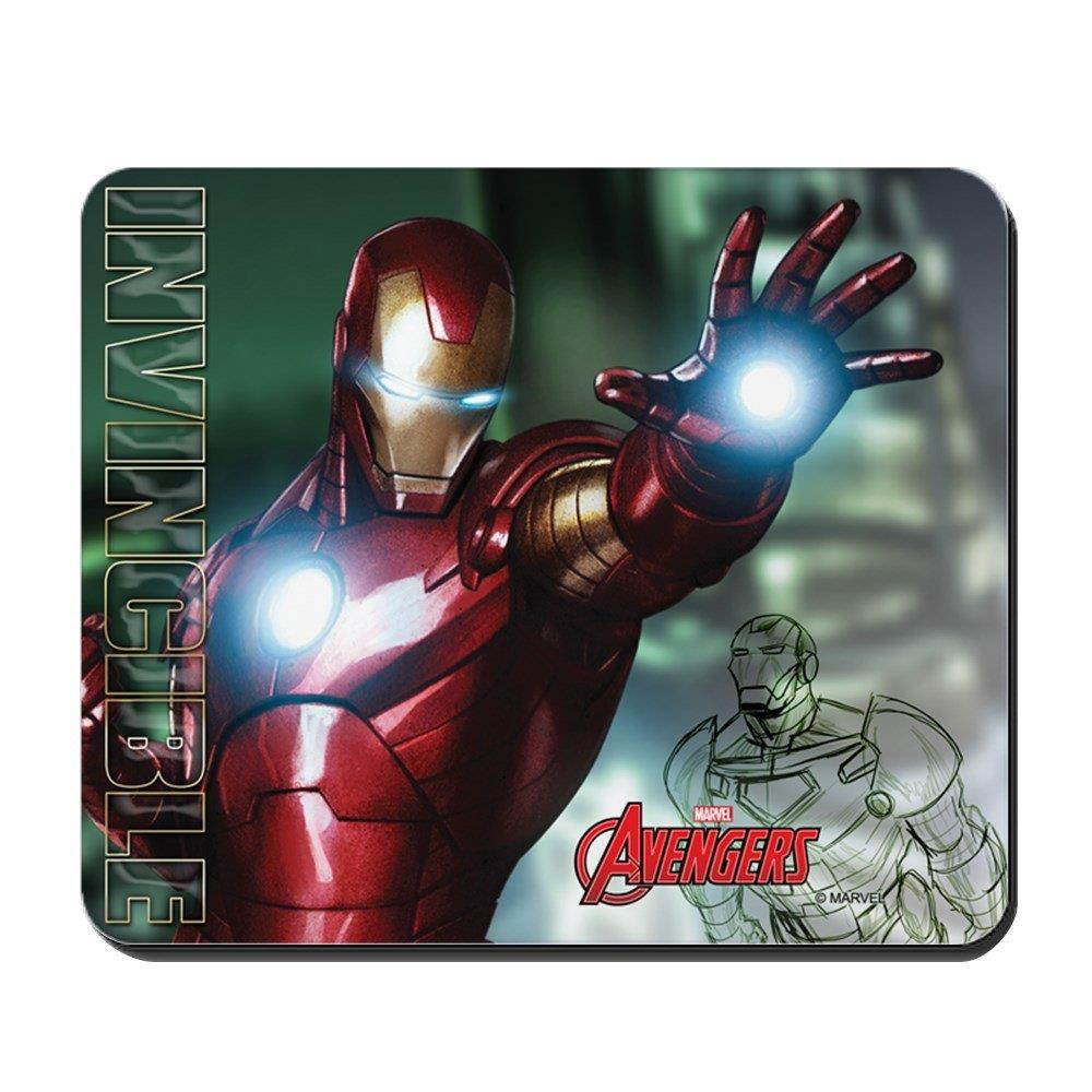 CafePress Avengers Invincible Iron Man Non-Slip Rubber Mousepad, Gaming Mouse Pad