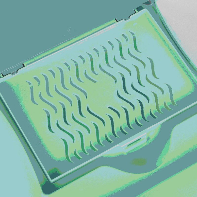 Sterilite 25 Quart Fresh Scent Stackable Plastic Storage Box Container (12 Pack)