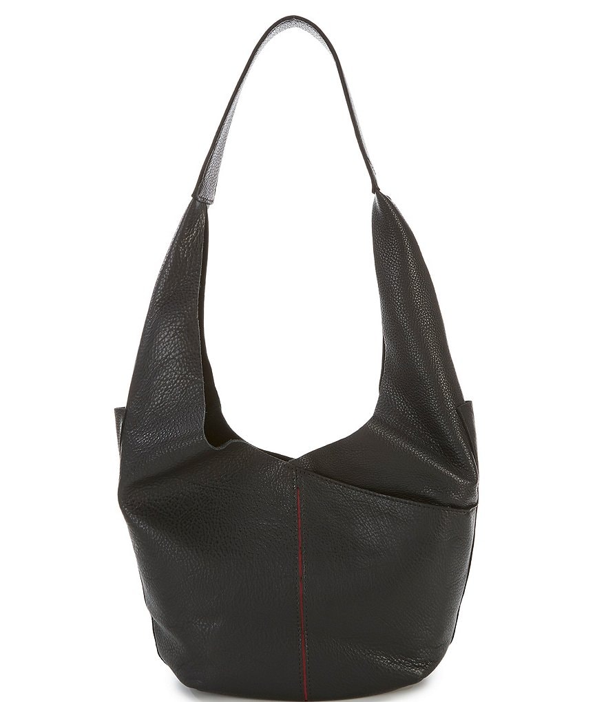 Hammitt Tom Snap Studded Leather Hobo Bag