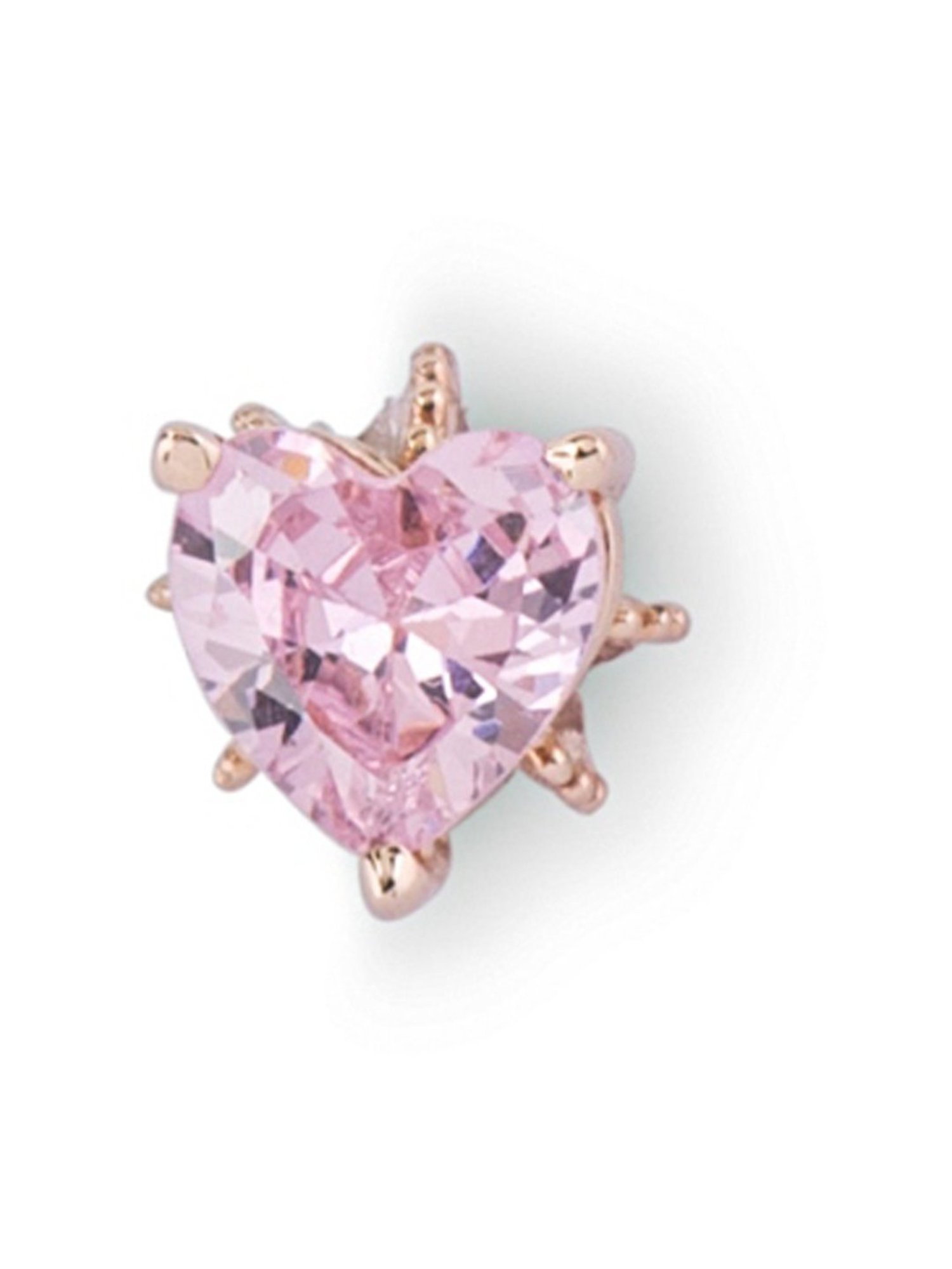 Juicy Couture Scarlet Rose-Gold Tone Stud Earrings for Women