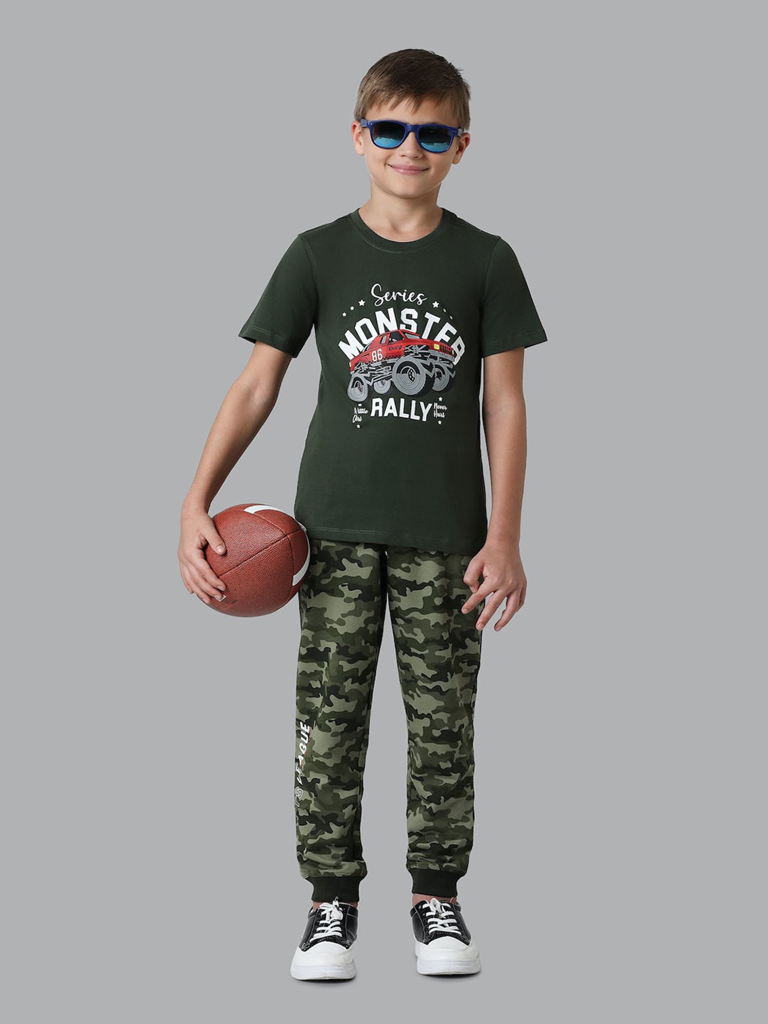 Todd N Teen Kids Navy Cotton Joggers