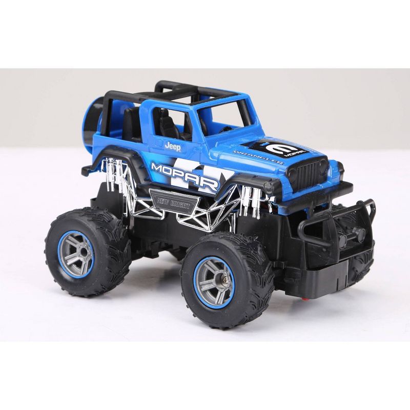New Bright 1:24 R/C FF Truck - Jeep Blue