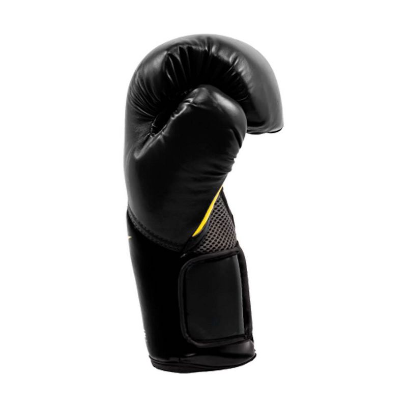Everlast Pro Style Elite Exercise Workout Training Boxing Gloves for Sparring, Heavy Bag and Mitt Work, Size 9 Ounces, Black