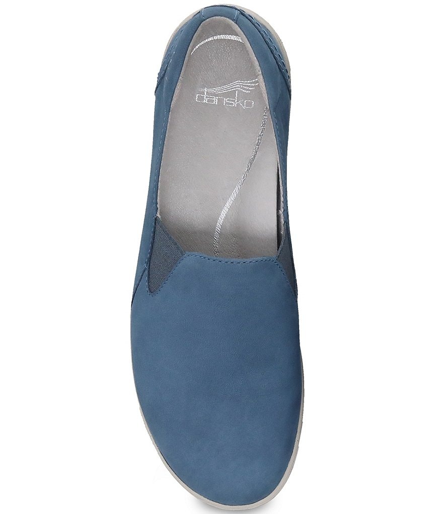 Dansko Laraine Waterproof Nubuck Leather Slip-Ons