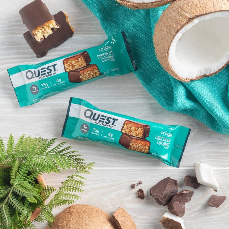Quest Nutrition Chocolate Coconut Hero Bar - 4ct