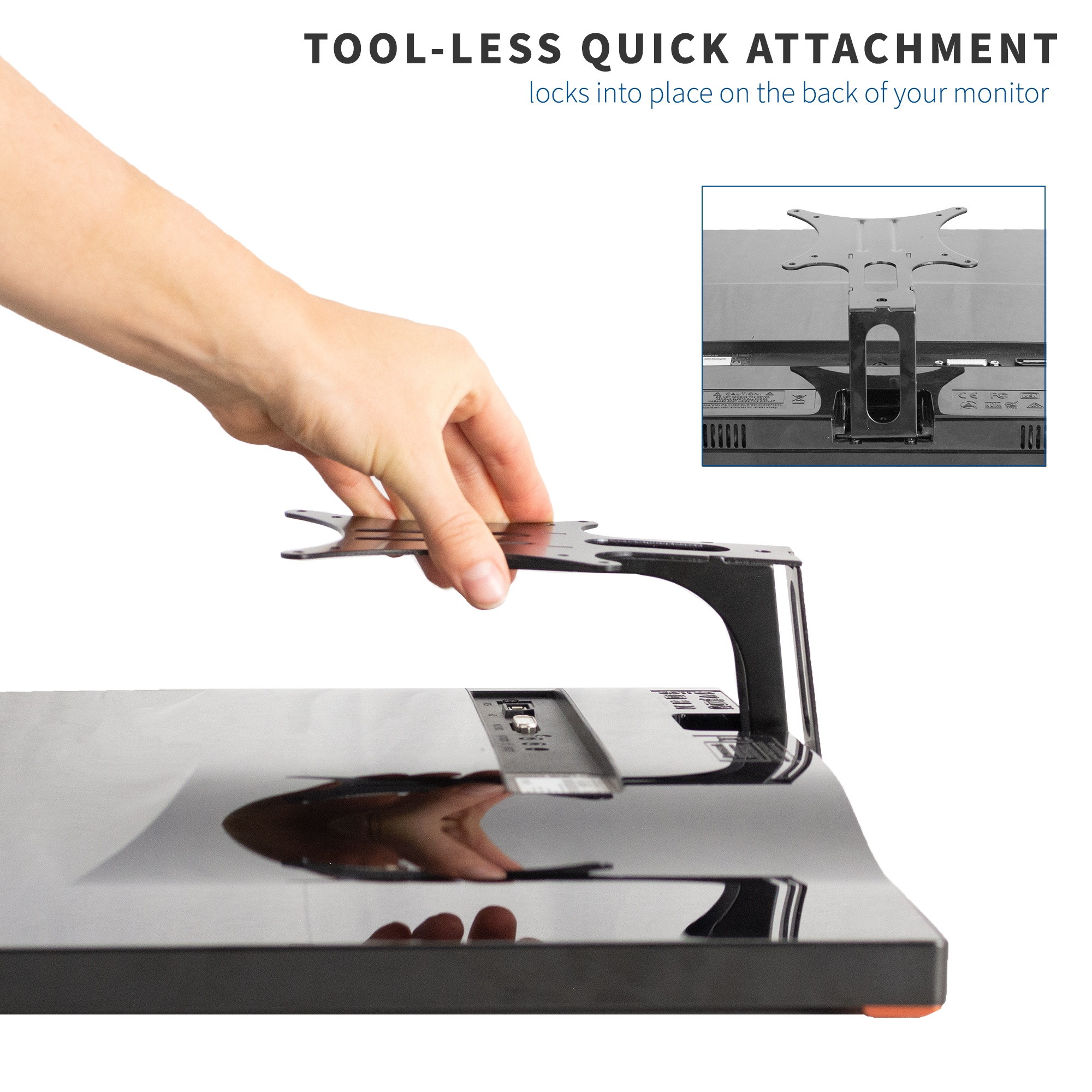 VIVO Quick Attach VESA Mount Adapter for Acer Monitors | Fits Model XG270HU (MOUNT-AR27HU)