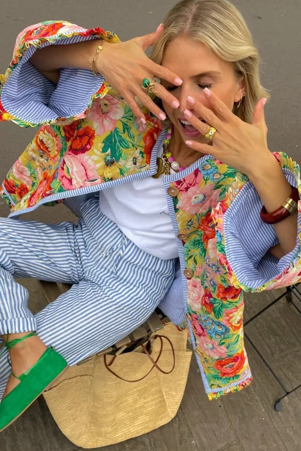 Brown Plaid Button Up Long Sleeve Flannel Shacket