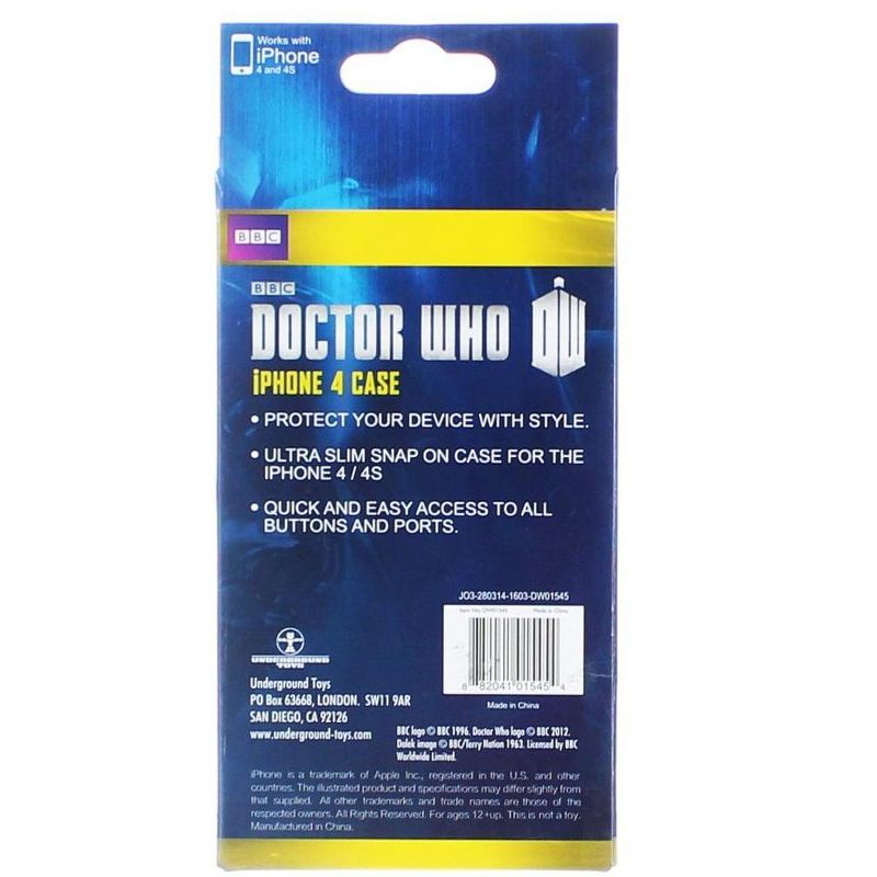 Se7en20 Doctor Who Van Gogh Exploding TARDIS iPhone 4/4s Hard Snap Case