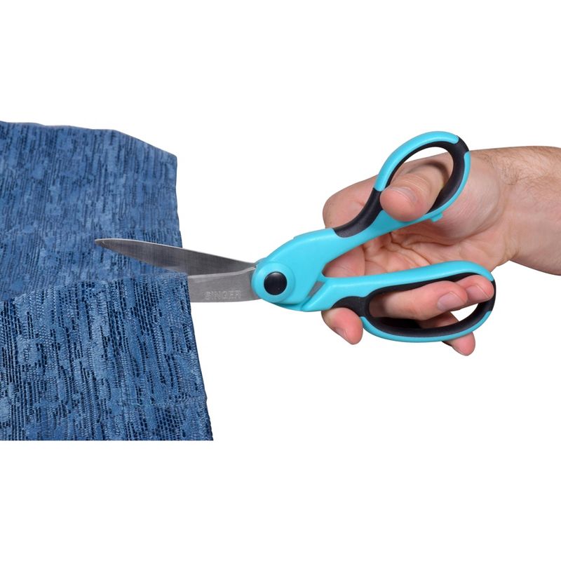 Singer ProSeries(TM) Heavy-Duty Bent Scissors 8.5"-W/Comfort Grip