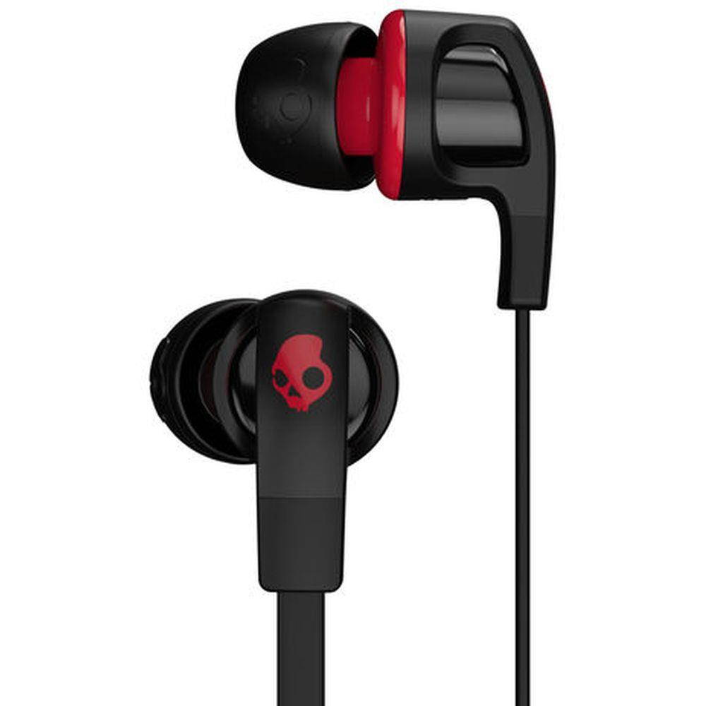 Skullcandy Smokin' Buds 2 Wireless Black/Red Bluetooth Earbuds (S2PGHW-521)