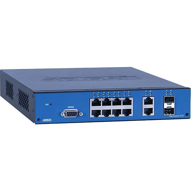 Adtran NetVanta 1531 Switch 12 Port GigE Layer 3 Lite 1700570F1