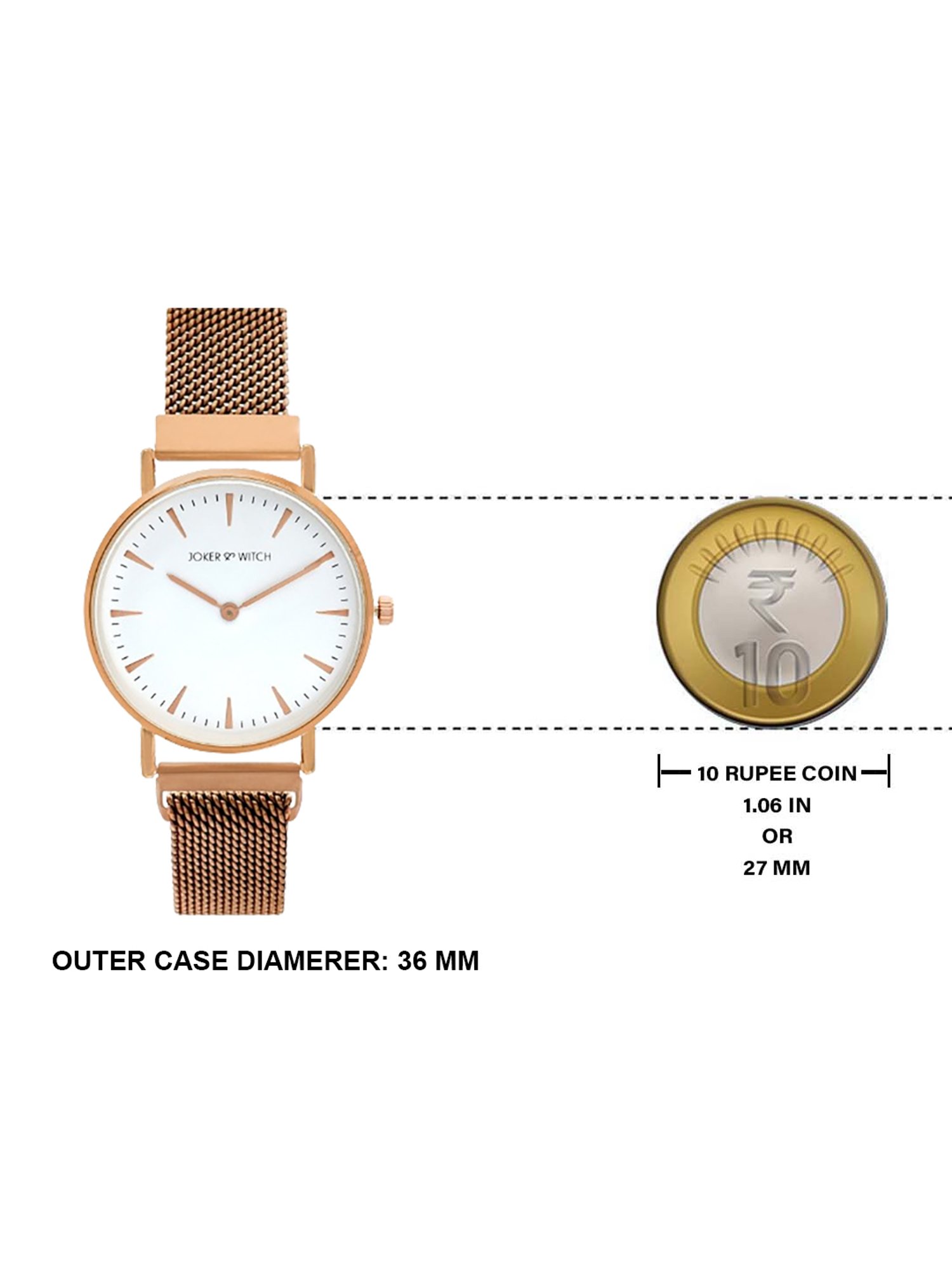 Joker & WItch JWBS294 Analog Watch with Bracelet Gift Set for Women