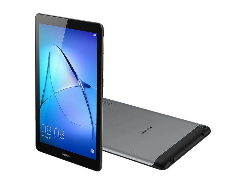 Huawei MediaPad T3 53018231 MTK MT8127 (1.30 GHz) 1 GB Memory 16 GB Flash Storage 7" 1024 x 600 Tablet PC Android M + EMUI 4.1 Lite - Gray
