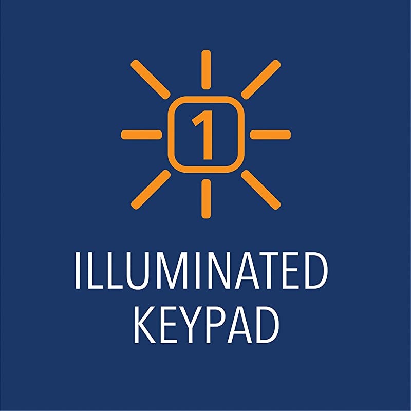 Group Clicker Universal Keyless Entry KLIK2U-P2, Works with , LiftMaster, Craftsman, Genie and More, Security +2.0 Compatible Garage Door Opener Keypad, White