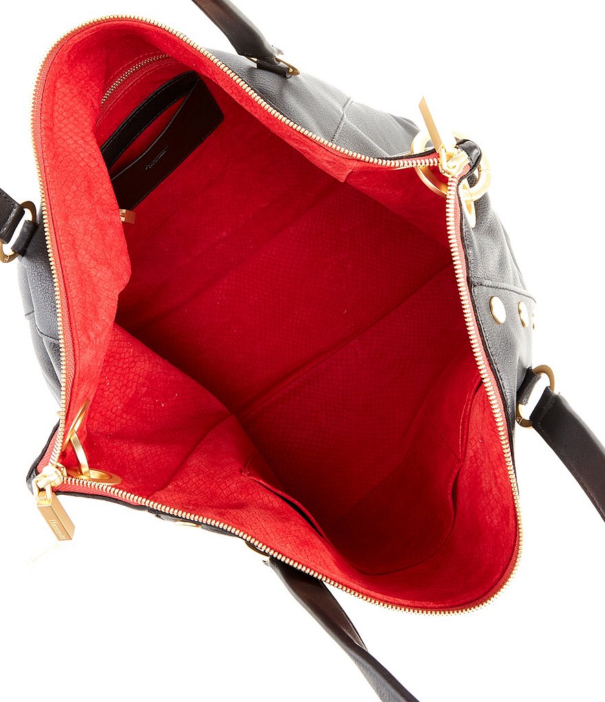 Patricia Nash Birds of Paradise Embroidery Collection Ferrara Frame Shoulder Bag