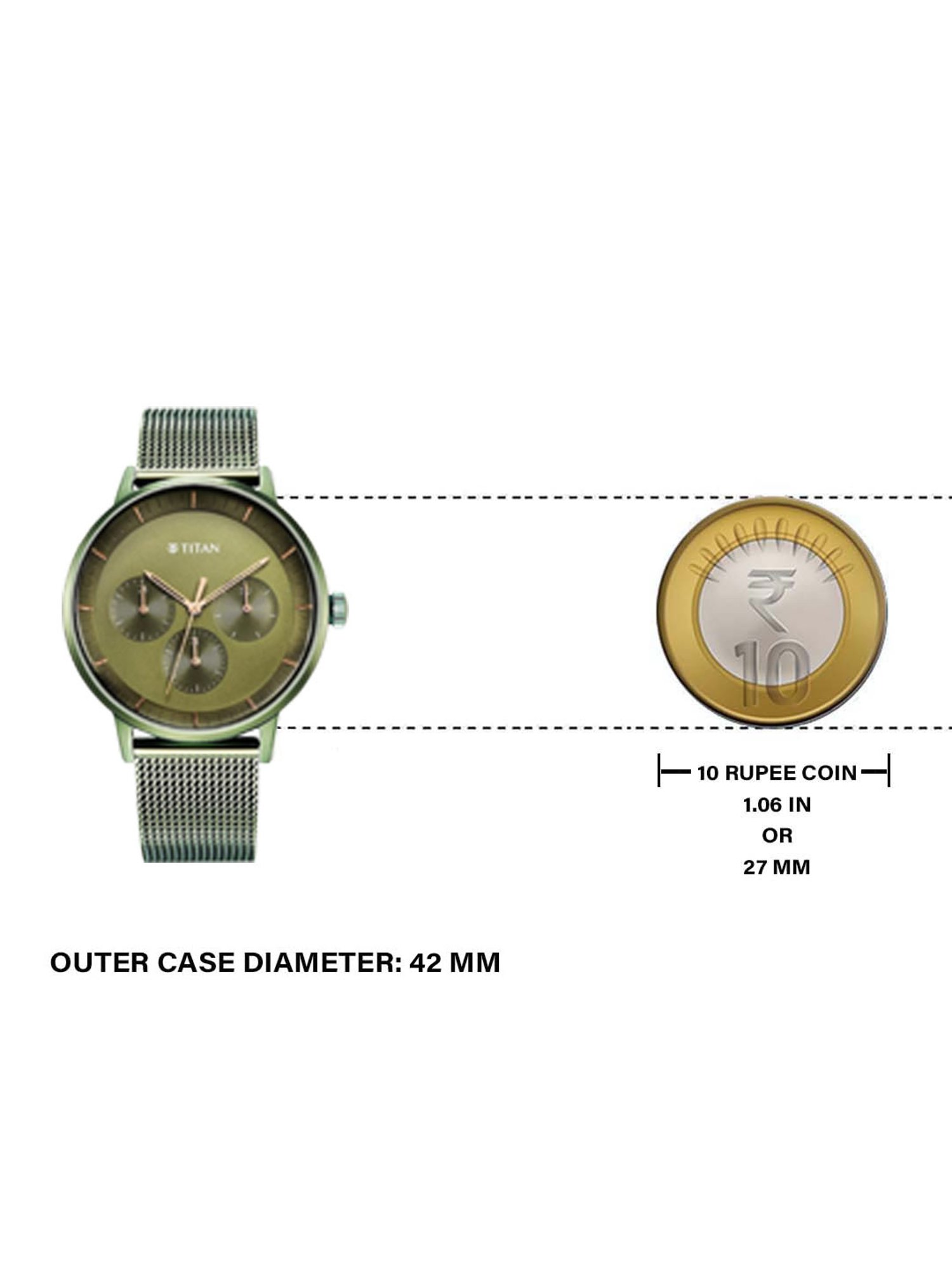 Titan 94006QM03 Modern Classics Analog Watch for Men