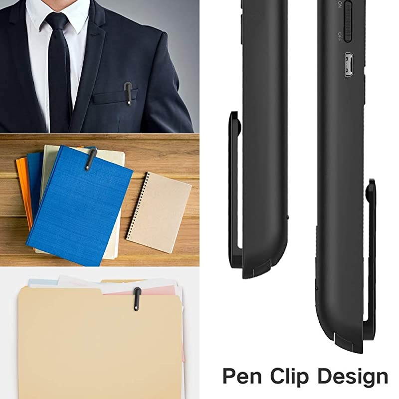 Presenter with Laser Pointer Presentation Remote Presentation Clicker for mac Laser Pointer 24GHz USB Powerpoint PPT Clicker Flip Pen for Office TeacherSupport Hyperlink Black