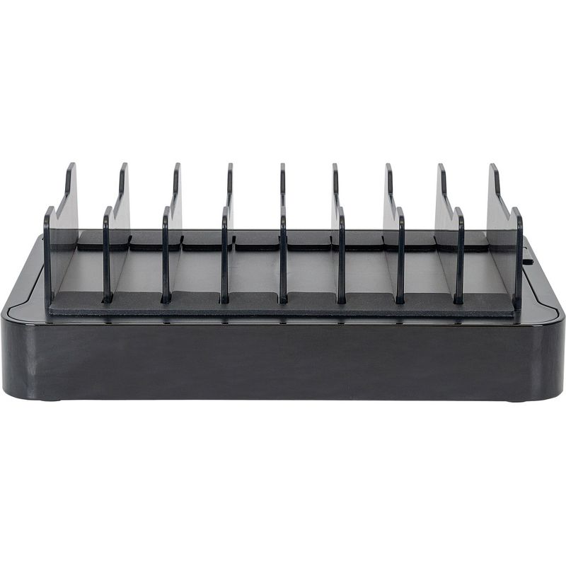 Manhattan 10-Port USB Charging Station - 120 V AC, 230 V AC Input - 9 V DC/2.40 A, 5 V DC, 12 V DC Output