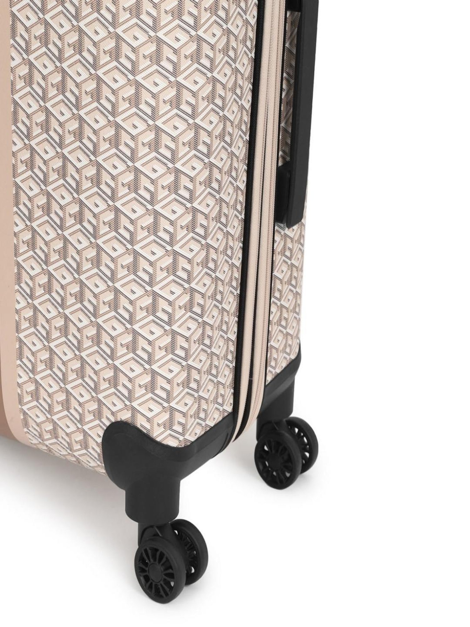 Guess Sand   Medium Hard Cabin Trolley Bag