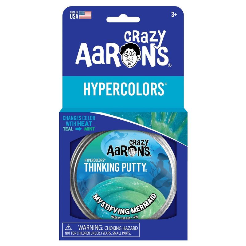 Crazy Aaron's Mystifying Mermaid Thinking Putty Tin
