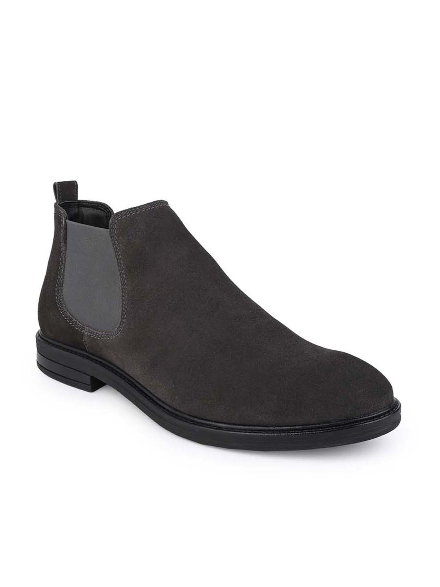 Styli Men's Grey Chelsea Boots