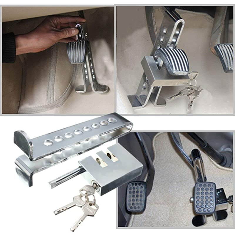 Auto Stainless Steel Clutch Lock Vehicle Security Protection Supplies Car Brake Lock