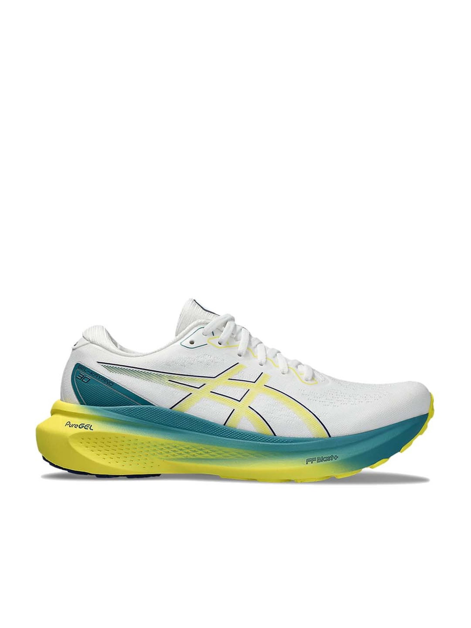 Asics Men's GEL-Kayano 30 White Running Shoes