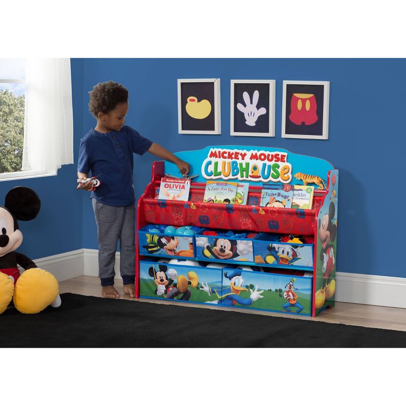 Disney Mickey Mouse Deluxe Boy & Toy Organizer - Delta Children