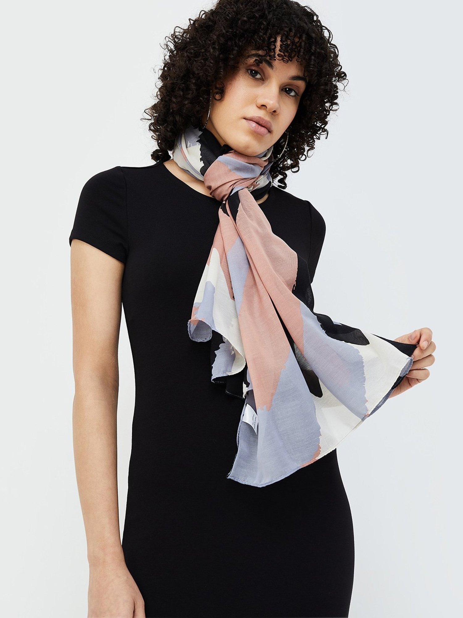 Ginger by Lifestyle Multicolor Printed Stole