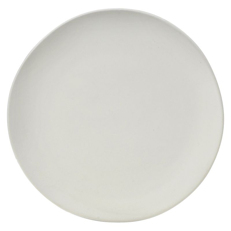 10 Strawberry Street Matte Wave Stoneware Bread & Butter Plates 6.2" White - Set of 6