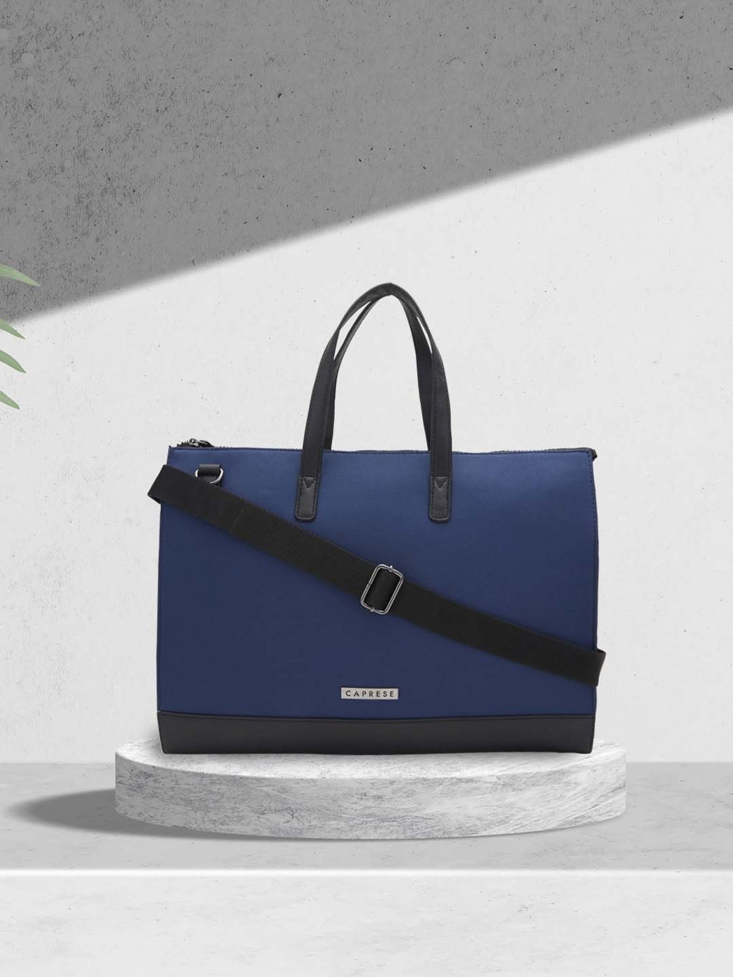 Caprese Rogue Navy Solid Large Messenger Bag