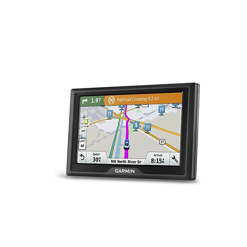 Drive 51 USA LM GPS Navigator System with Lifetime Maps Spoken TurnByTurn Directions Direct Access Driver Alerts TripAdvisor and Foursquare Data Renewed