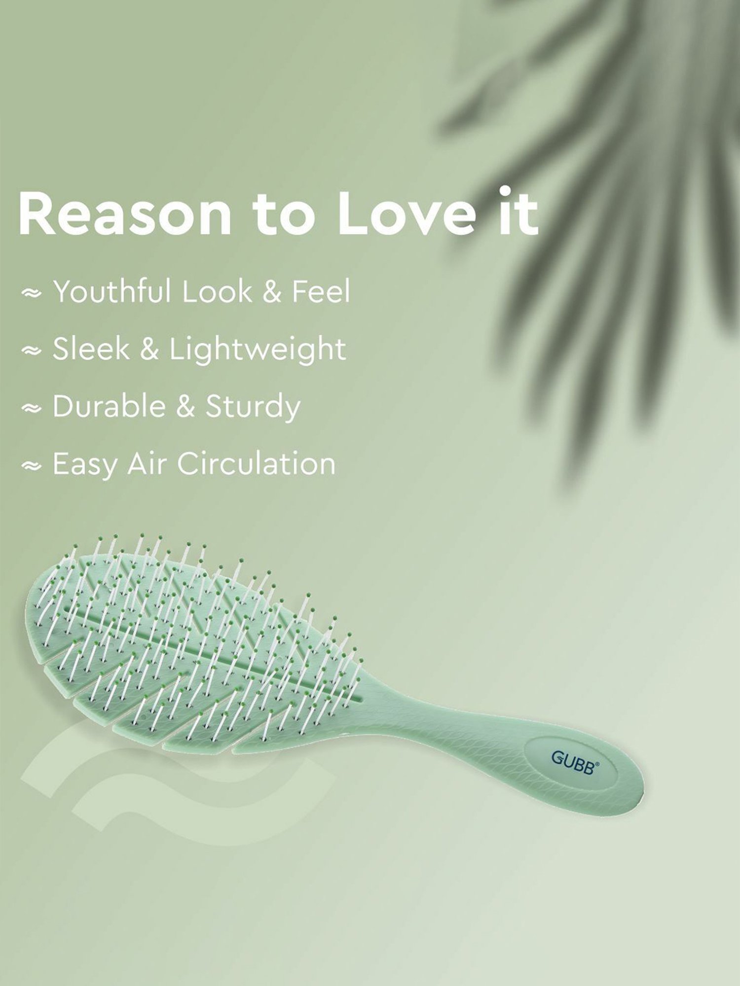 GUBB Oval Hair Brush Scottish Range