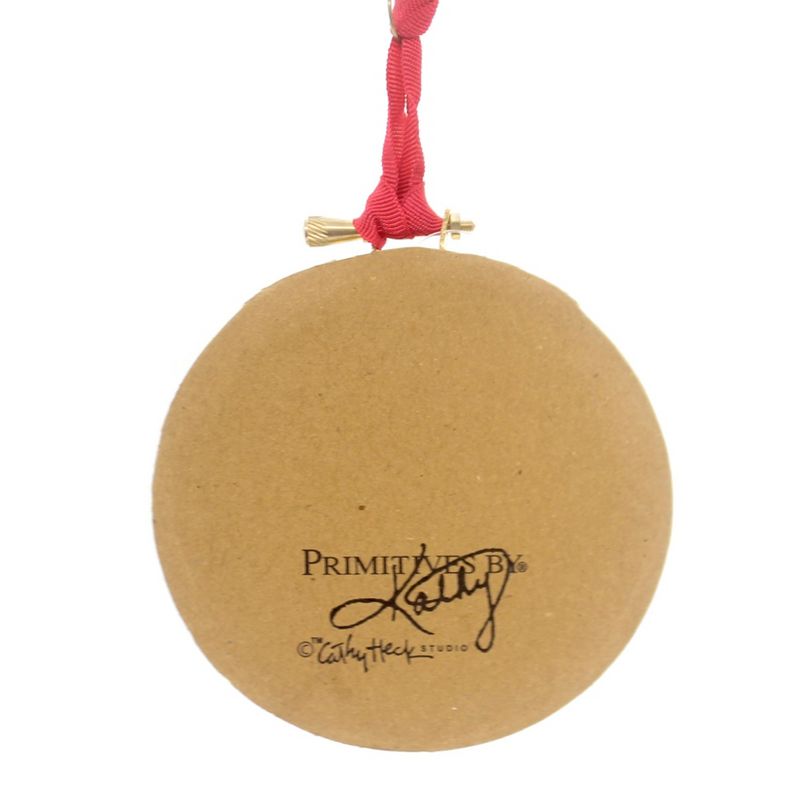 Christmas Merry Bright Hoop Stitchery Holiday  -  Tree Ornaments