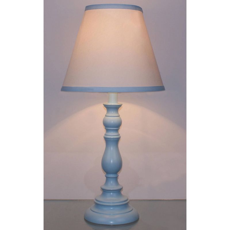 22.5" Juvenile Table Lamp Light Blue - Creative Motion Industries