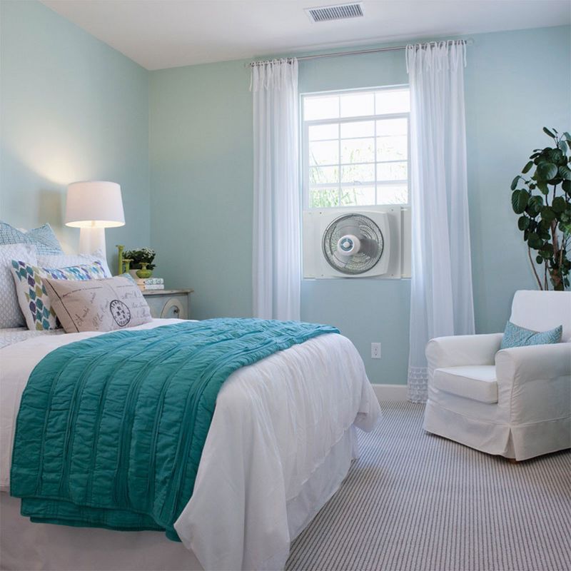 Lasko LKO-W16900 16 Inch Whole House Expandable Window Fan with Storm Guard