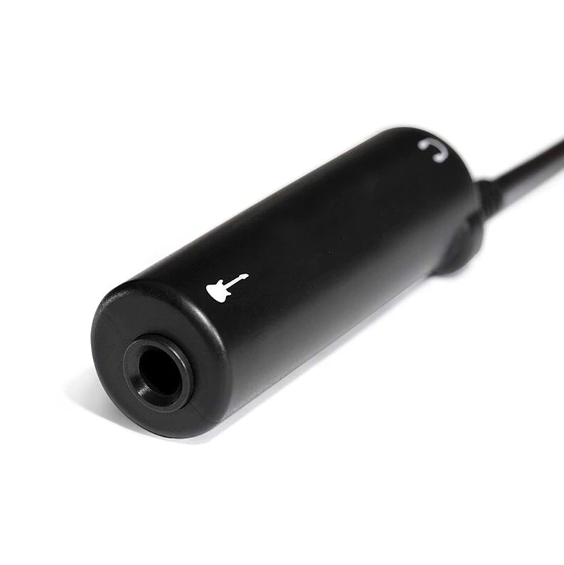 2PCS Guitar Link Cable Adapter Audio Interface Converters Guitar Pedal Effects Tuner Cable