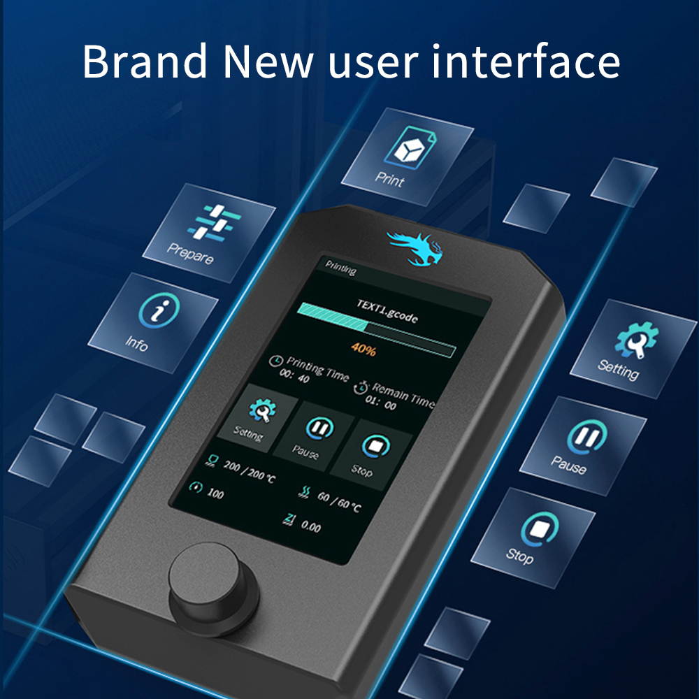 Ender-3 V2 CREALITY 3D Printer DIY Kit Silent TMC2208 Stepper Resume Power Failure Printer Upgraded Tempered Glass Impresora 3D