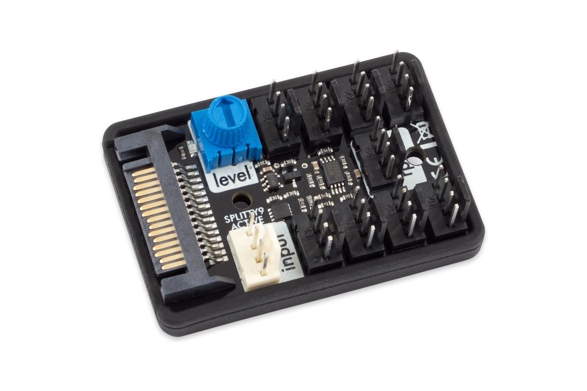 Aquacomputer SPLITTY9 ACTIVE Splitter (53283)